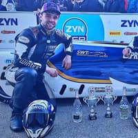 Borderer Steve Kershaw happy to finish second in British F1 sidecar series