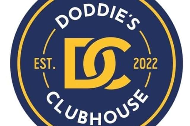 Doddie's Clubhouse badge.