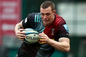Glen Young playing for Harlequins against Gloucester at London's Twickenham Stoop in March (Photo by David Rogers/Getty Images)