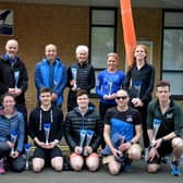 Award-winners at Sunday's Live Borders triathlon series sprint (Photo: Alwyn Johnston)