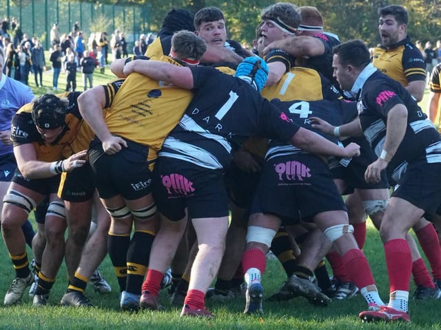 Kelso losing 48-5 away to Currie Chieftains in Edinburgh on Saturday (Photo: Bob Douglas)