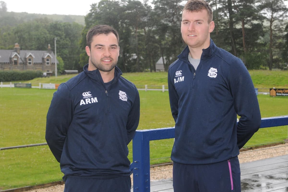 Aaron Rathor Rugby Cousins Aaron and Andrew McColm to be co-captains at Selkirk next rugby ...