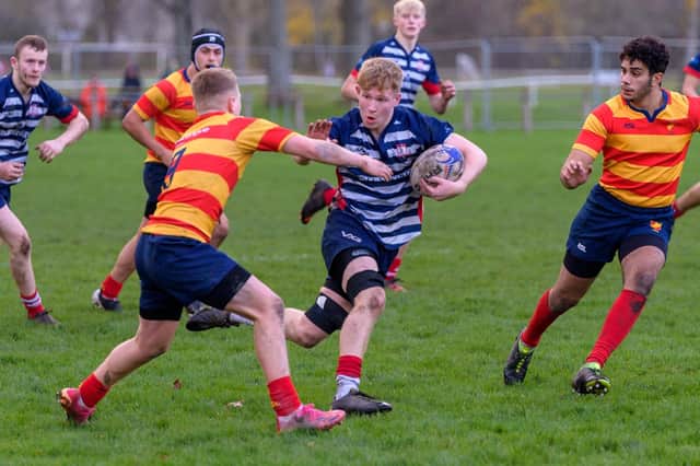 Peebles Colts in action against West of Scotland at the weekend (Pic: Stephen Mathison)