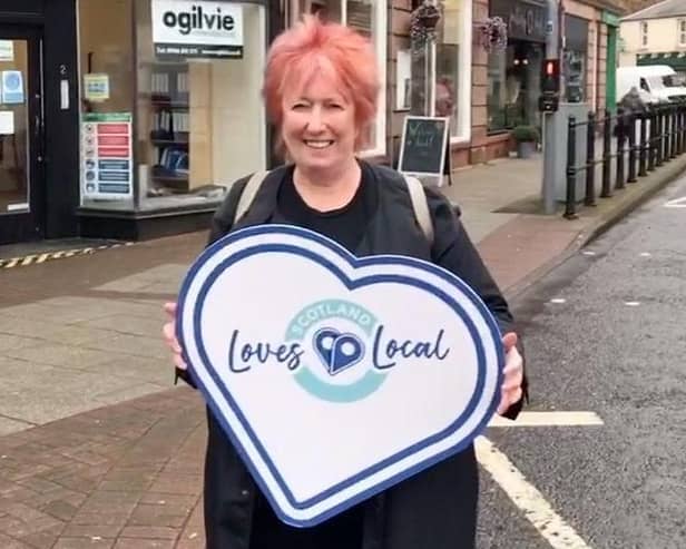 Christine Grahame MSP has hailed the digital launch of the shop local card.