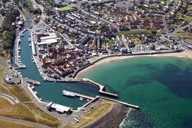 Eyemouth Harbour, which has missed out on an offshore wind base bringing 100 new jobs.