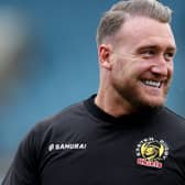 Stuart Hogg ahead of his last home game for Exeter Chiefs against Bristol Bears at Sandy Park on Saturday, April 22 (Pic: Ryan Hiscott/Getty Images)