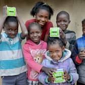 Your wee boxes made their way to Zambia last year.