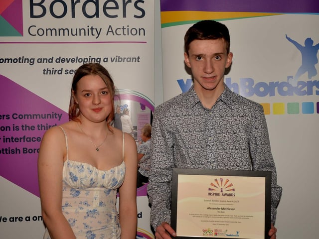 Eco Icon Alexander Mathieson with Stephie Matthews.