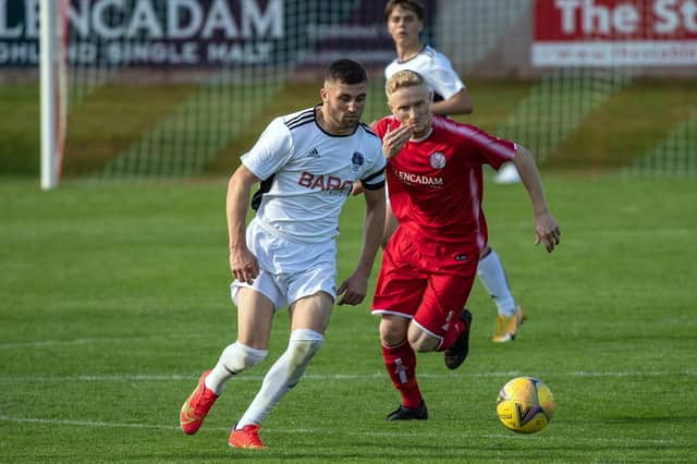 Vale of Leithen playing Brechin City last month (Photo: Graeme Youngson)