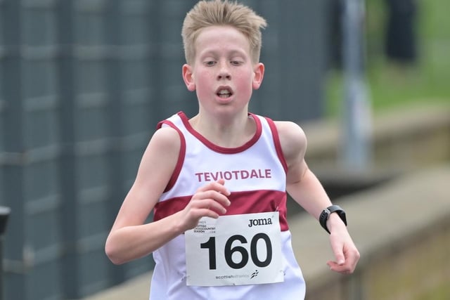 Teviotdale Harriers' McLaren Welsh was 35th boy under 13 in 12:51 at Sunday's Scottish Athletics young athletes' road races at Greenock