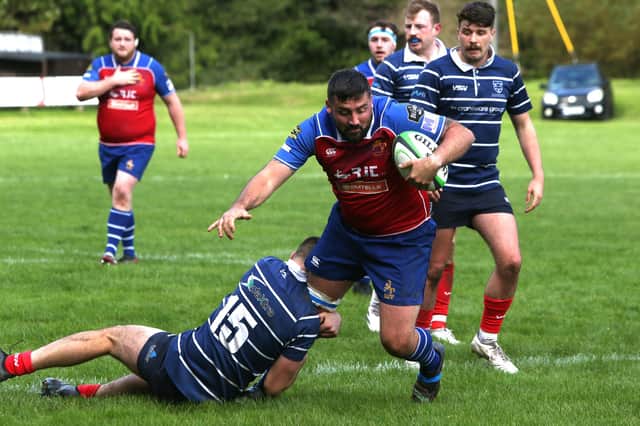 Jed-Forest losing 40-31 hosting Musselburgh on Saturday (Pic: Steve Cox)