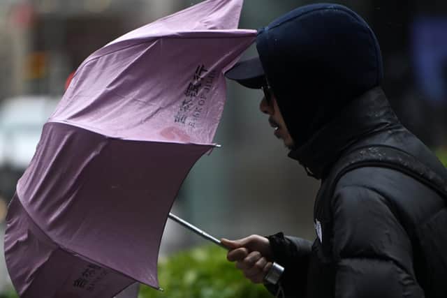 Expect wet and windy weather conditions in the Borders. (Pic: John Devlin)