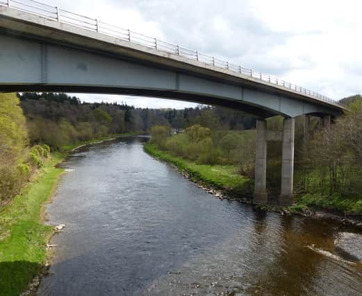 The A68 bridge at Leaderfoot will close overnight on January 12 for resurfacing.