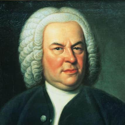 J S Bach, from painting by Haussman