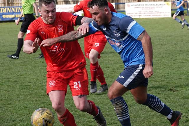 Vale of Leithen losing 6-0 at home to Sauchie Juniors on Saturday (Pic: David Wilson)