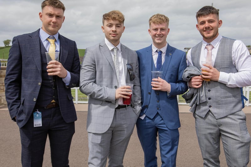Four gents among Sunday's ladies' day race-goers at Kelso