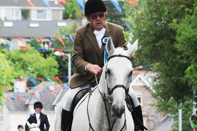 Dave Firth taking part in 2008's Selkirk Common Riding