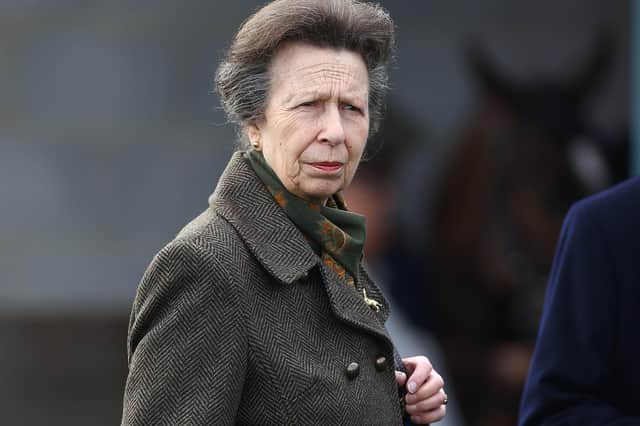 The Princess Royal at Taunton Racecourse last month (Pic: Michael Steele/Getty Images)