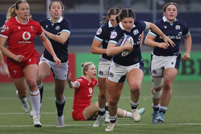 Borderers Chloe Rollie, Lisa Thomson and Lana Skeldon help Scotland to ...