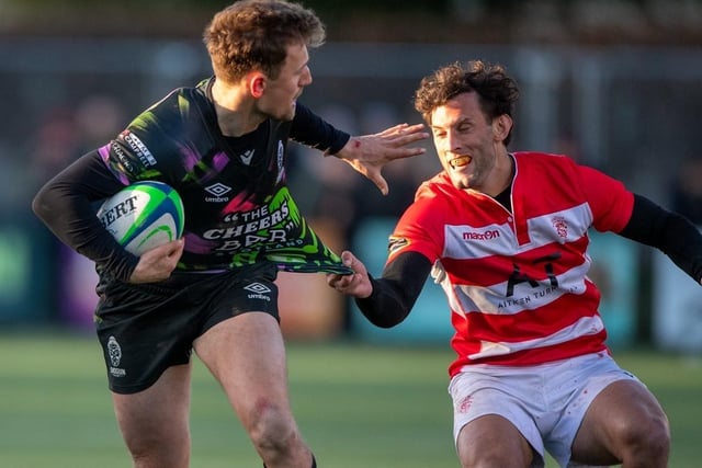 South of Scotland Barbarians losing 21-5 to Shogun in the final of 2024's Melrose Sevens on Saturday (Photo: Bryan Robertson)