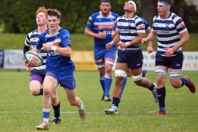 Jack Forest Rugby Jed-Forest and Gala both still waiting for second wins of new rugby season