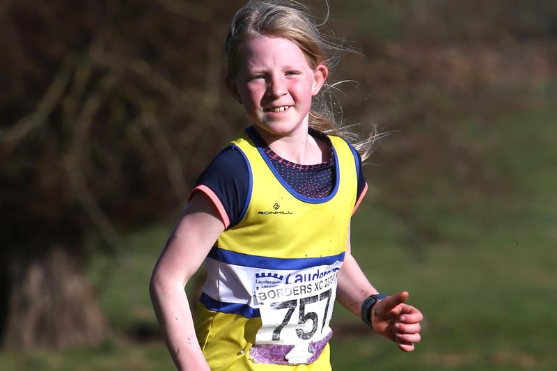 Lauderdale Limpers under-nine Rowan Johnston was 30th in 18:59 Sunday's junior Borders Cross-Country Series race at Duns