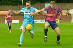 Berwick Rangers losing 3-1 at home to Sunderland's under-21s in a pre-season friendly on Saturday (Pic: Alan Bell)