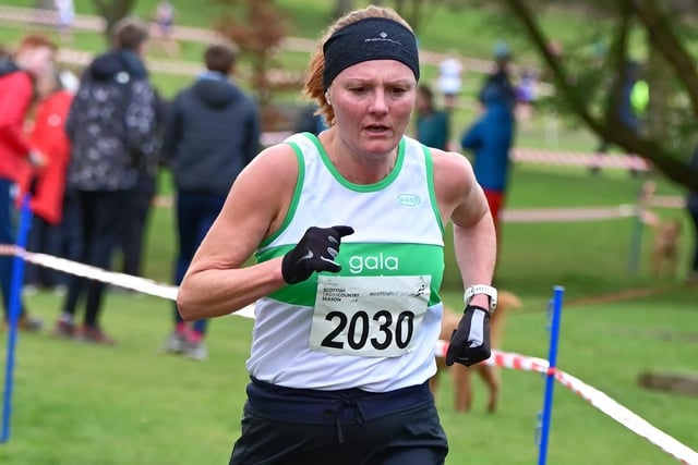 Gala Harrier Pamela Baillie finished 81st in the senior women's race at Falkirk at the weekend in 46:01 (Pic: Neil Renton)