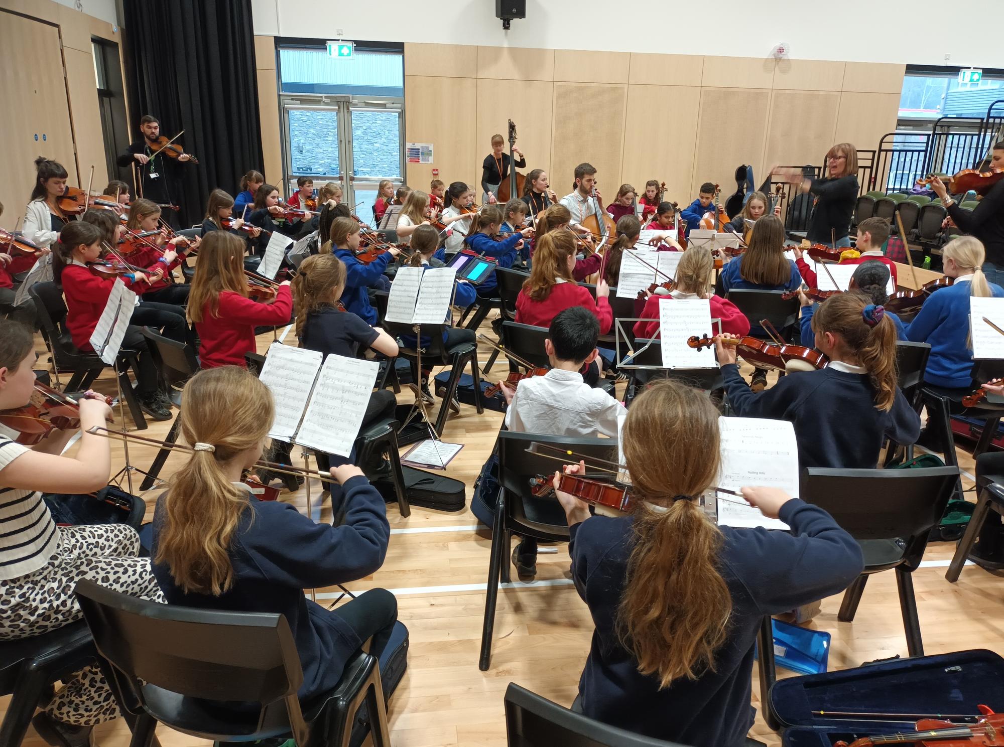1,700 pupils gain access to an inspiring musical education
