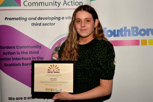 Community Hero winner Anne Lewis. Photos: Alwyn Johnston/