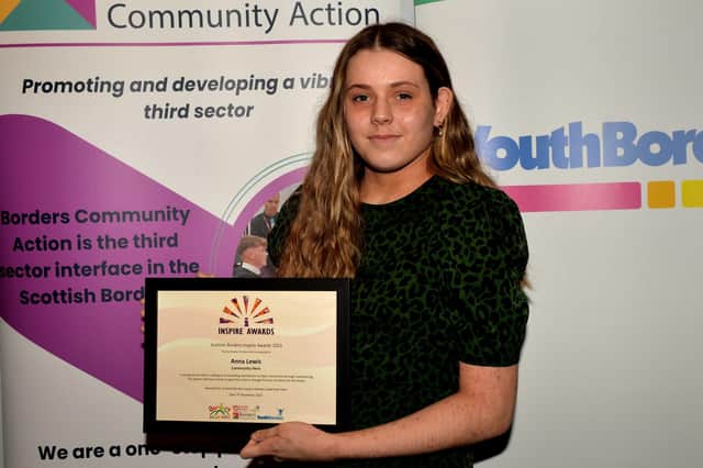 Community Hero winner Anne Lewis. Photos: Alwyn Johnston/