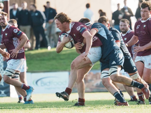 Gala beating Selkirk 41-12 at home at Netherdale on Saturday (Photo: Tom Fell)