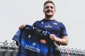 Ex-Melrose winger Ross McCann has agreed a two-year contract with United Rugby Championship side Edinbutgh (Photo: Edinburgh)