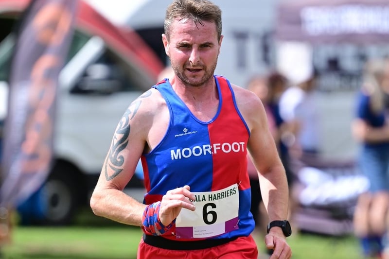 Moorfoot Runners' Daniel Lavin finished 2023's Eildon Three-Hill Race ninth in 44:53