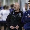 Head coach Gregor Townsend and Cameron Redpath during a Scotland rugby training session at Edinburgh's Oriam ahead of their Six Nations opener in Wales on Saturday (Pic: Craig Williamson/SNS Group/SRU)
