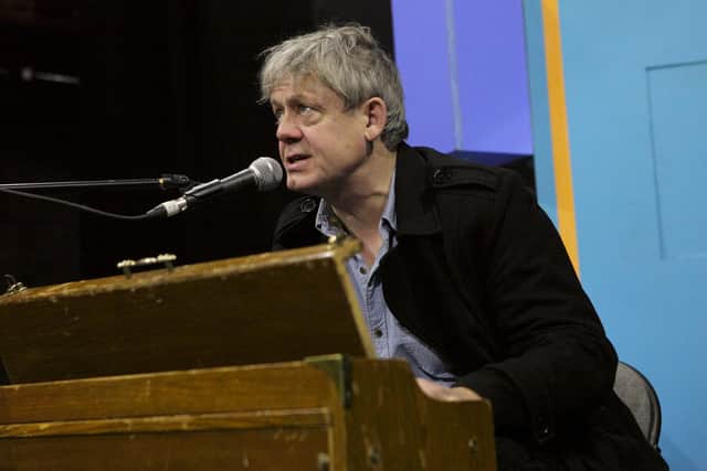 Graham Fellows performing in Completely Out of Character