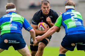 Hawick's Dalton Redpath playing for Southern Knights against Boroughmuir Bears at Meggetland in Edinburgh in September 2021 (Photo by Mark Scates/SNS Group/SRU)