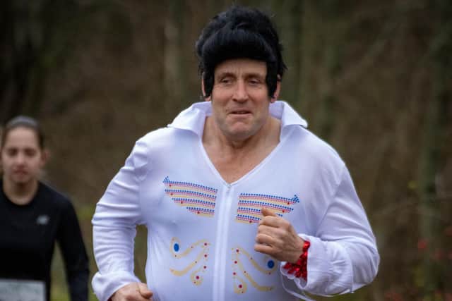 Elvis Presley made an appearance at Xmas Pudding Race!