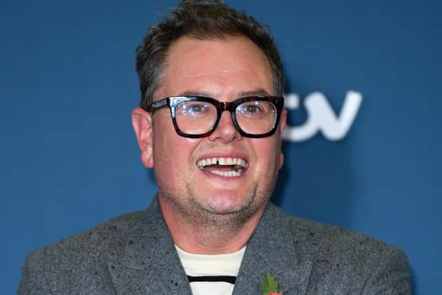 Comedian Alan Carr bought Ayton Castle earlier this year. (Pic: Joe Maher/Getty Images)