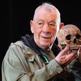 Ian McKellen as Hamlet ahead of his return to the Edinburgh Fringe
Pic by: Alastair Muir/Shutterstock