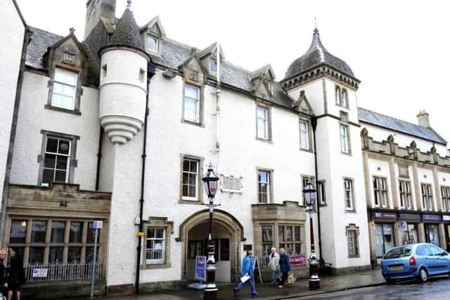 The Burgh Hall in Peebles.