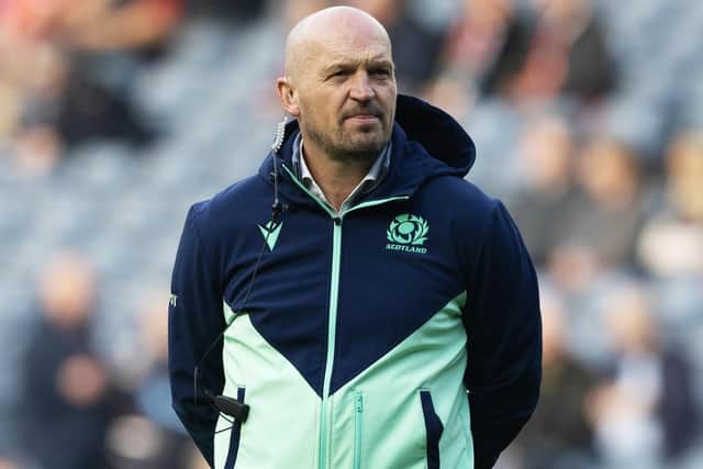 Scotland head coach Gregor Townsend ahead of their 35-29 win against Wales in rugby’s Six Nations at Edinburgh’s Murrayfield Stadium on Saturday (Photo by Craig Williamson/SNS Group/SRU)