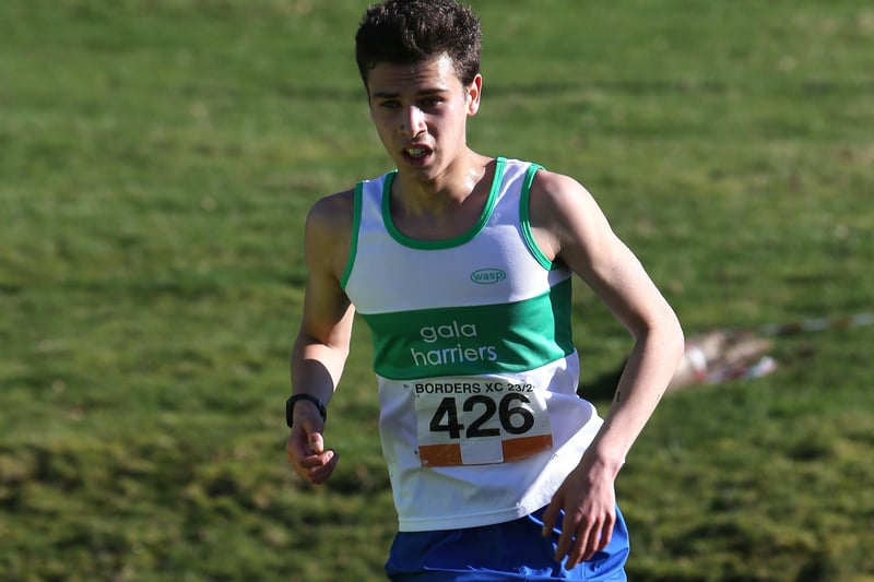 Gala Harriers junior Zico Field was seventh in 31:43 in Sunday's senior Borders Cross-Country Series race at Duns