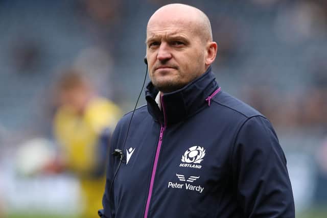 Scotland head coach Gregor Townsend at their match against Japan at Murrayfield Stadium in Edinburgh in November (Photo by Ian MacNicol/Getty Images)