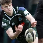 Hawick's Hector Patterson during their Tennent's Premiership final win against Currie Chieftains at home at Mansfield Park in March (Photo by Mark Scates/SNS Group/SRU)