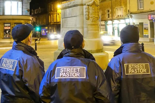 Street Pastors in Hawick.