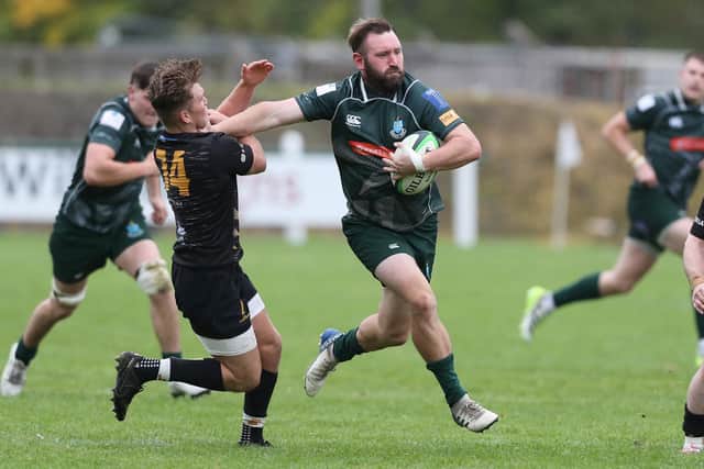 Hawick on the attack against Currie on Saturday