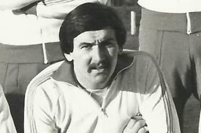 Brian McConnell, alias the Bear, during his playing days