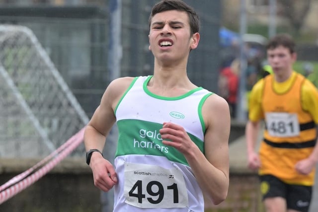 Gala Harriers' Zico Field finished 31st in 16:33 in the under-17 boys' race at Scottish Athletics' young athletes' road races at Greenock on Sunday