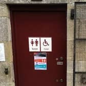 West Linton's public toilet facilities. Image: Ian Reid.